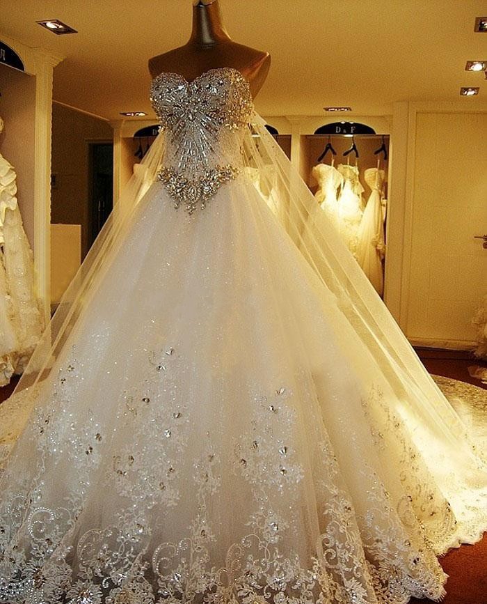 cathedral wedding dresses